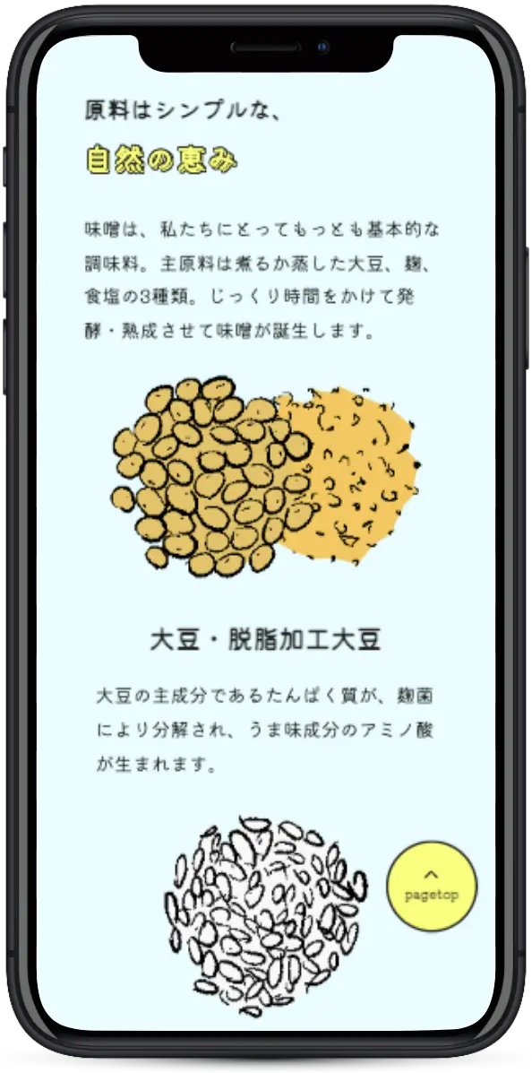 福井県醤油味噌工業共同組合様サイトSP画像3