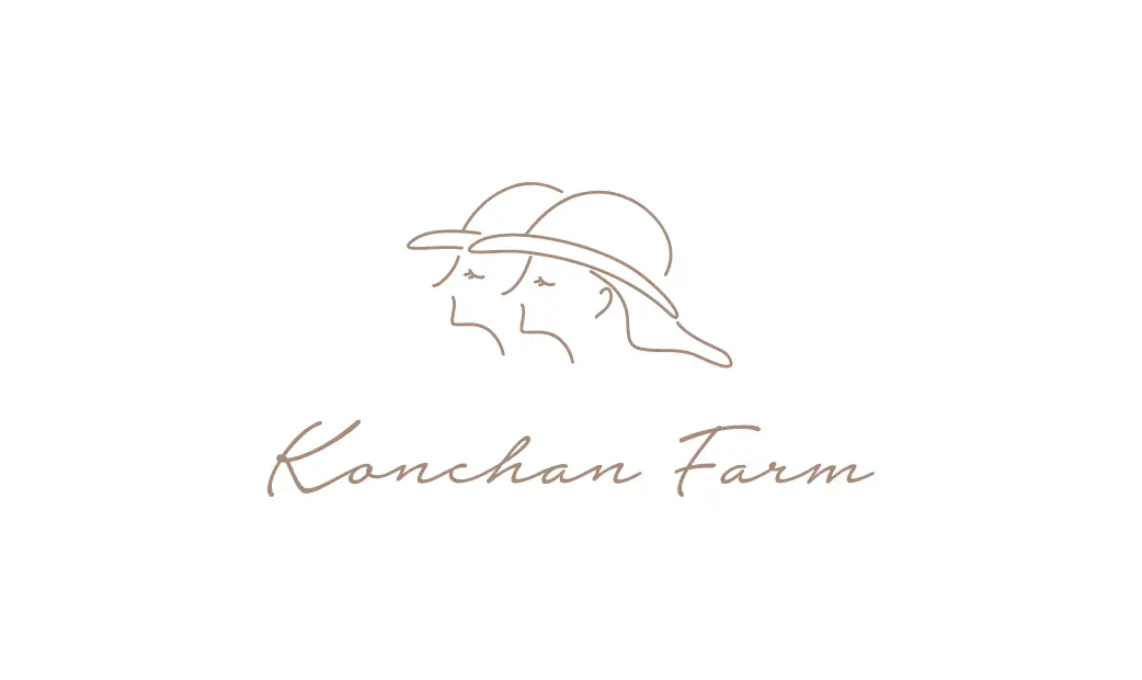 株式会社KOiKiのKonchan Farm様ロゴ制作サムネイル画像